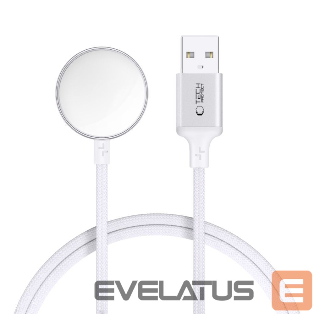Other goods Tech-Protect Tech-Protect UltraBoost USB-A Inductive Charger for Apple Watch 1m - White