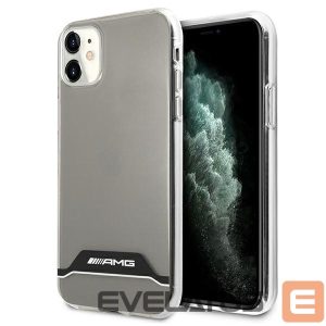 Other goods Mercedes-Benz  AMG Electroplate Black&White Case for iPhone 11 / XR 6.1" - Transparent 