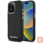 Other goods Karl Lagerfeld  Karl Lagerfeld Saffiano Full Wrapped Elongated Metal Logo MagSafe iPhone 16 Pro Case - Black 