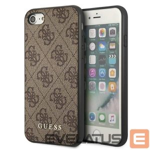 Other goods Guess  Guess 4G Metal Gold Logo Case for iPhone SE 2022 / 2020 / 7 / 8 - Brown 