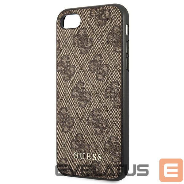 Other goods Guess Guess 4G Metal Gold Logo Case for iPhone SE 2022 / 2020 / 7 / 8 - Brown