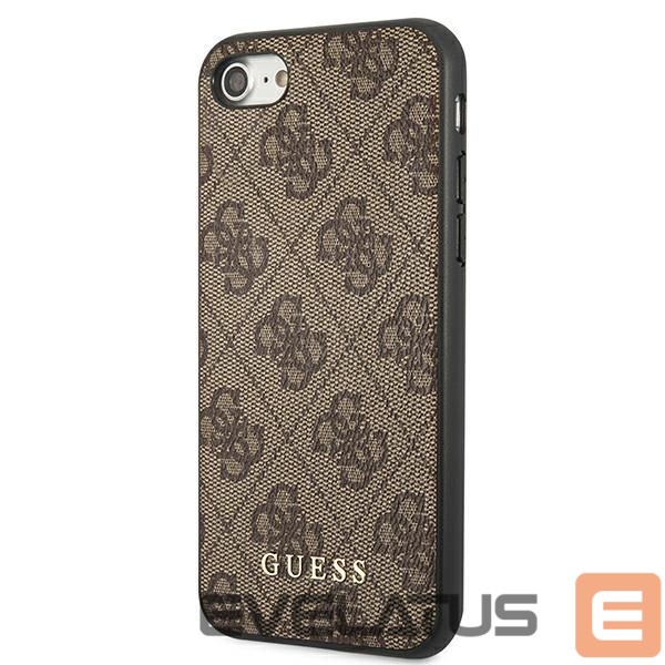 Other goods Guess Guess 4G Metal Gold Logo Case for iPhone SE 2022 / 2020 / 7 / 8 - Brown