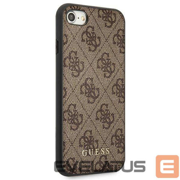 Other goods Guess Guess 4G Metal Gold Logo Case for iPhone SE 2022 / 2020 / 7 / 8 - Brown