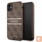 Other goods Guess  Guess 4G Stripe case for iPhone 11 / Xr 6.1" - brown 