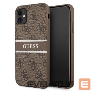 Other goods Guess  Guess 4G Stripe case for iPhone 11 / Xr 6.1" - brown 