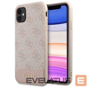 Other goods Guess  Guess 4G Stripe Collection Case for iPhone 11 / Xr 6.1" - Pink 