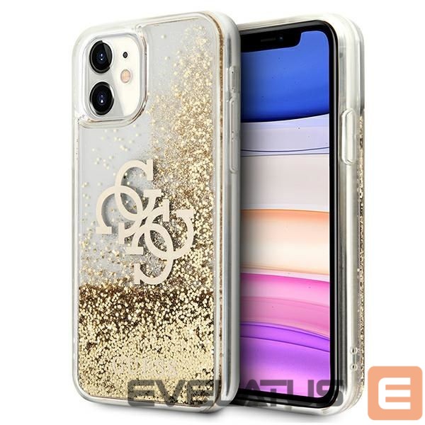 Other goods Guess Guess 4G Big Liquid Glitter case for iPhone 11 6.1" / Xr - gold