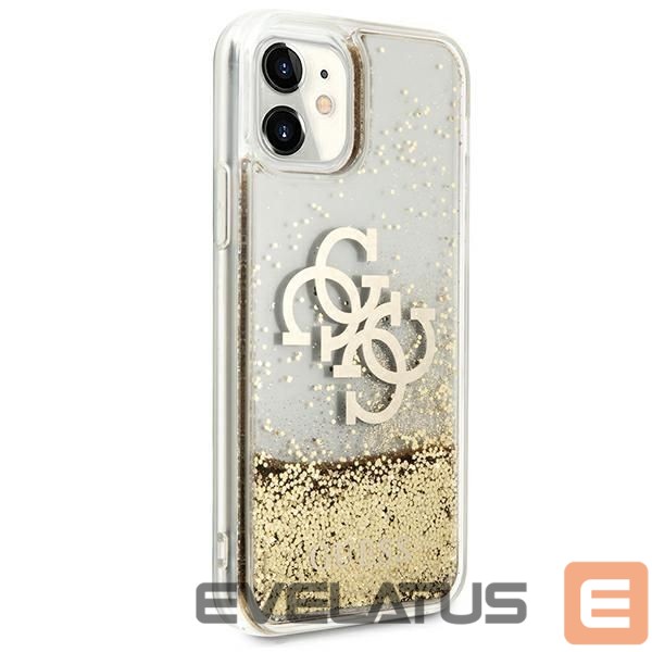 Other goods Guess Guess 4G Big Liquid Glitter case for iPhone 11 6.1" / Xr - gold