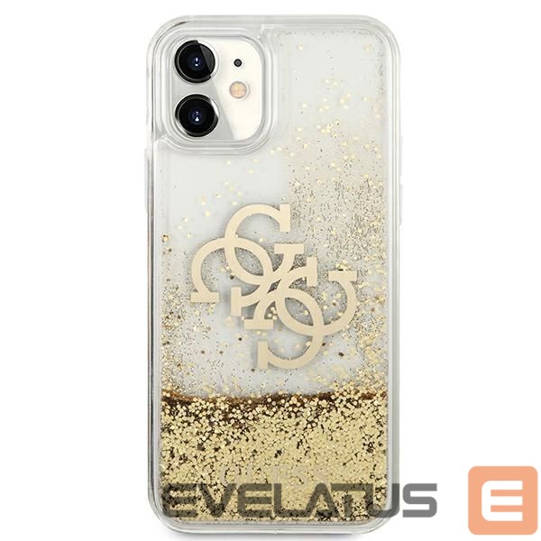 Other goods Guess Guess 4G Big Liquid Glitter case for iPhone 11 6.1" / Xr - gold