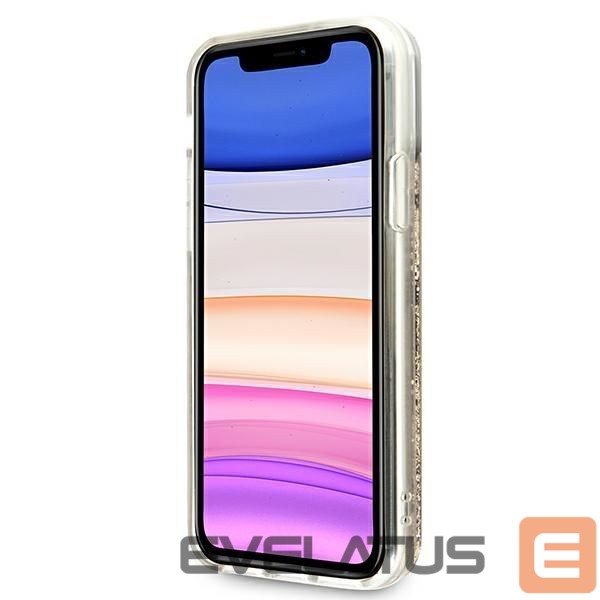 Other goods Guess Guess 4G Big Liquid Glitter case for iPhone 11 6.1" / Xr - gold