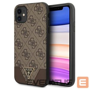 Other goods Guess  Guess 4G Triangle Collection case for iPhone 11 6.1" / Xr 6.1" - brown 