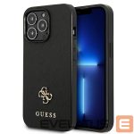 Other goods Guess  Guess Saffiano 4G Small Metal Logo case for iPhone 13 Pro / 13 6.1" - black 