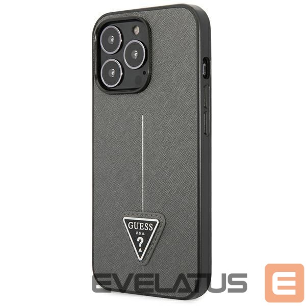 Other goods Guess Guess Saffiano Triangle Logo case for iPhone 13 Pro / 13 6.1" - silver