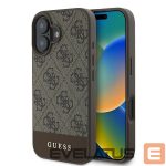 Other goods Guess  Guess 4G Bottom Stripe Case for iPhone 16 Plus 6.7" - Brown 