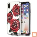 Other goods Guess  Guess Flower Desire Red Rose iPhone X Case - Transparent 