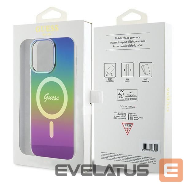 Other goods Guess Guess IML Iridescent MagSafe case for iPhone 15 Pro Max 6.7" - multicolor