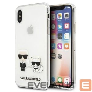 Other goods Karl Lagerfeld  Karl Lagerfeld Karl & Choupette iPhone Xs Max Case - Transparent 