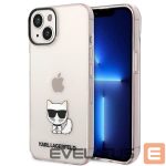 Other goods Karl Lagerfeld  Karl Lagerfeld Transparent Choupette Body Case for iPhone 14 Plus / 15 Plus 6.7" - Pink 
