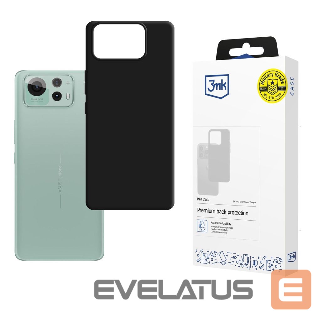 Other goods 3MK 3mk Matt Case for Asus Zenfone 12 Ultra - Black
