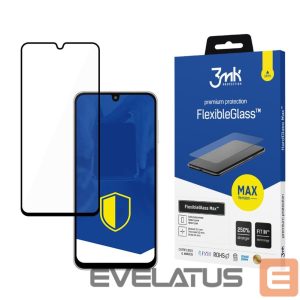 Other goods 3MK  Hybrid glass 3mk FlexibleGlass Max Black for Samsung Galaxy M16 5G 