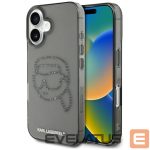 Other goods Karl Lagerfeld  Karl Lagerfeld IML Rhinestones Karl Head Case for iPhone 16 Black 