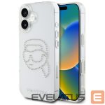 Other goods Karl Lagerfeld  Karl Lagerfeld IML Rhinestones Karl Head Case for iPhone 16 Clear 