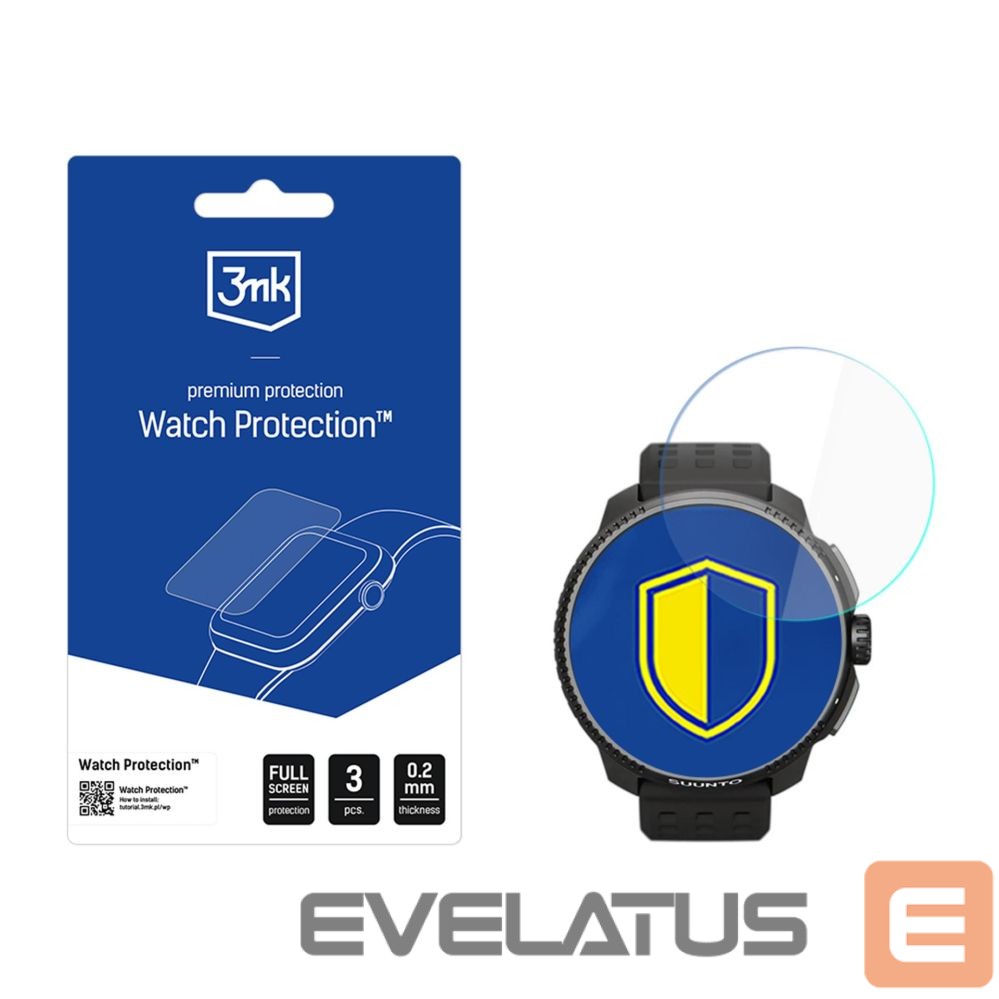 Other goods 3MK Smartwatch screen protector 3mk Watch Protection FlexibleGlass for Suunto Race All (49mm)