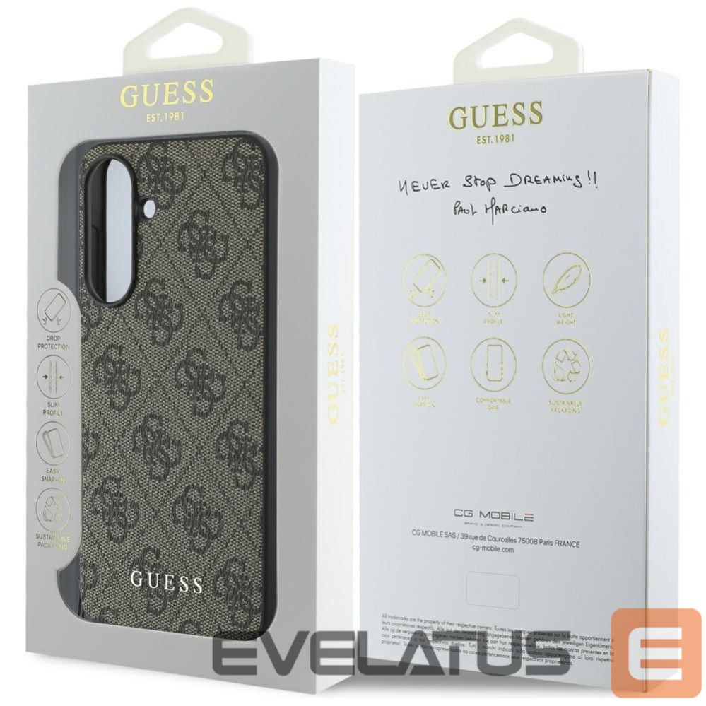 Other goods Guess Guess 4G Charms Collection Case for Samsung Galaxy A56 - Brown