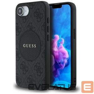 Other goods Guess  Guess 4G Circle Classic Logo MagSafe case for iPhone 16e - black 
