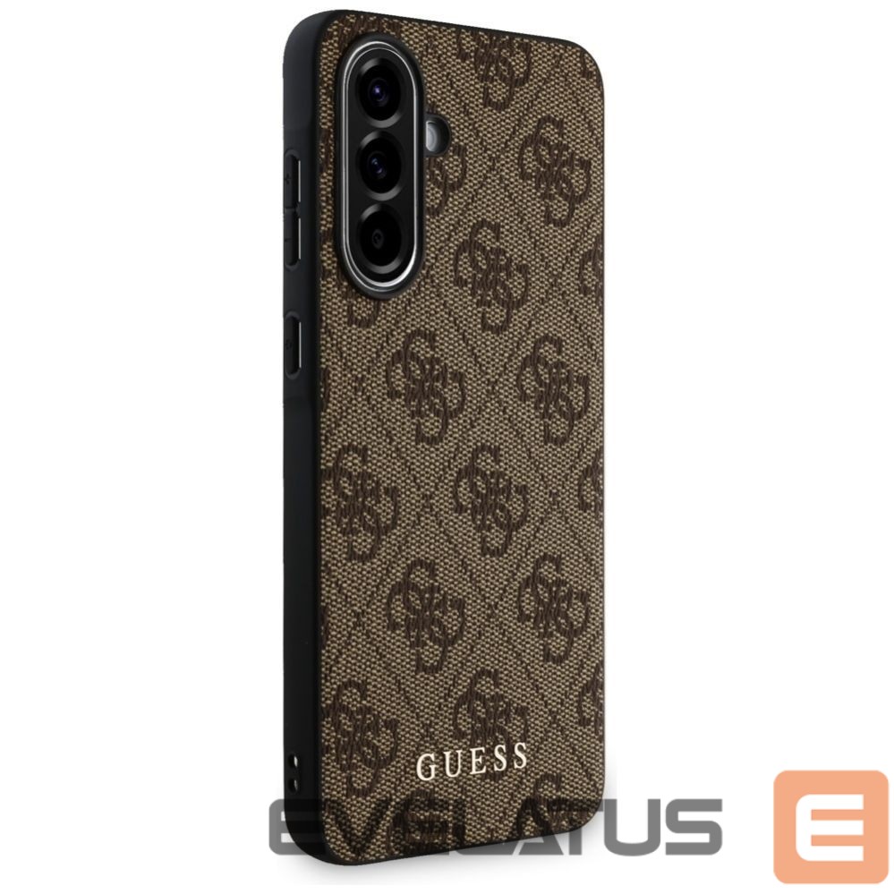 Other goods Guess Guess 4G Metal Gold Logo Case for Samsung Galaxy A36 - Brown
