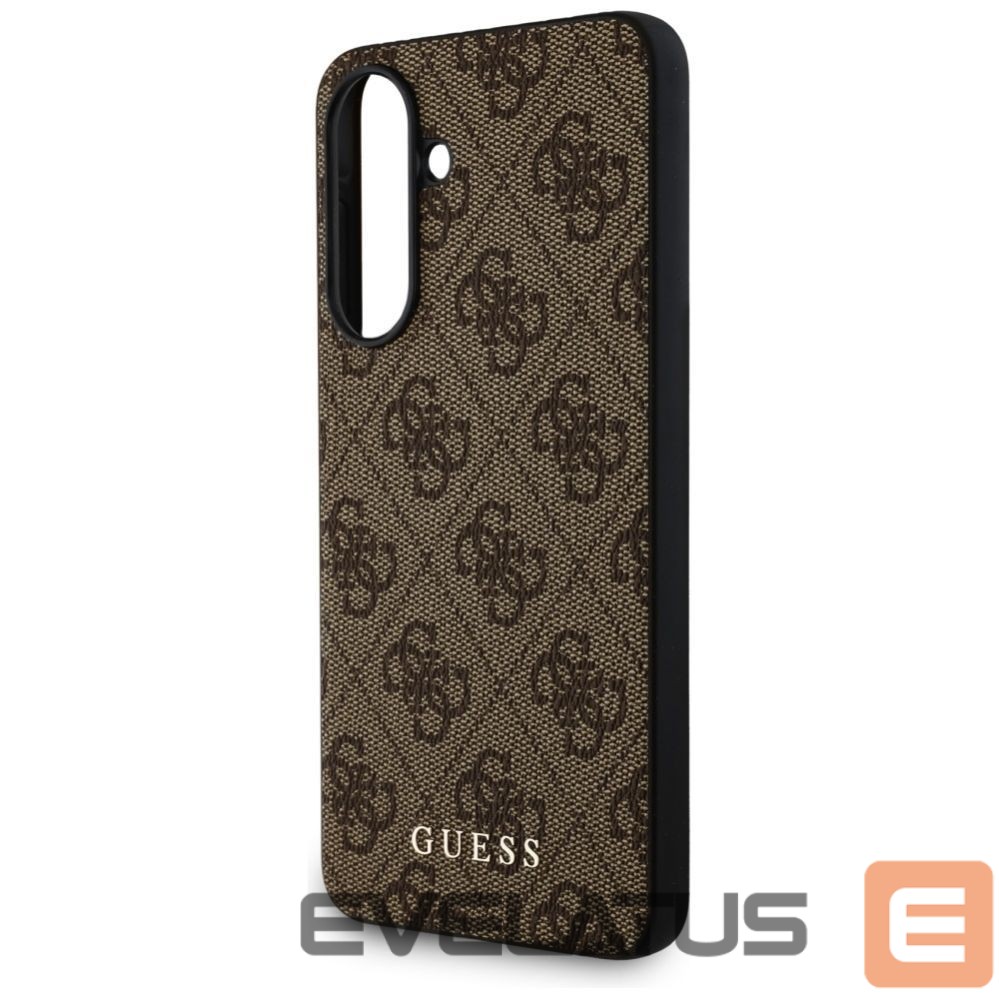 Other goods Guess Guess 4G Metal Gold Logo Case for Samsung Galaxy A36 - Brown