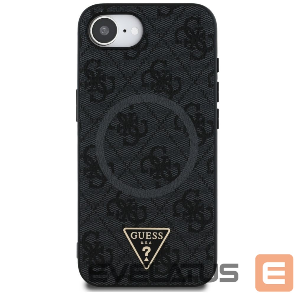 Other goods Guess Guess 4G Ring Triangle Logo MagSafe case for iPhone 16e - black