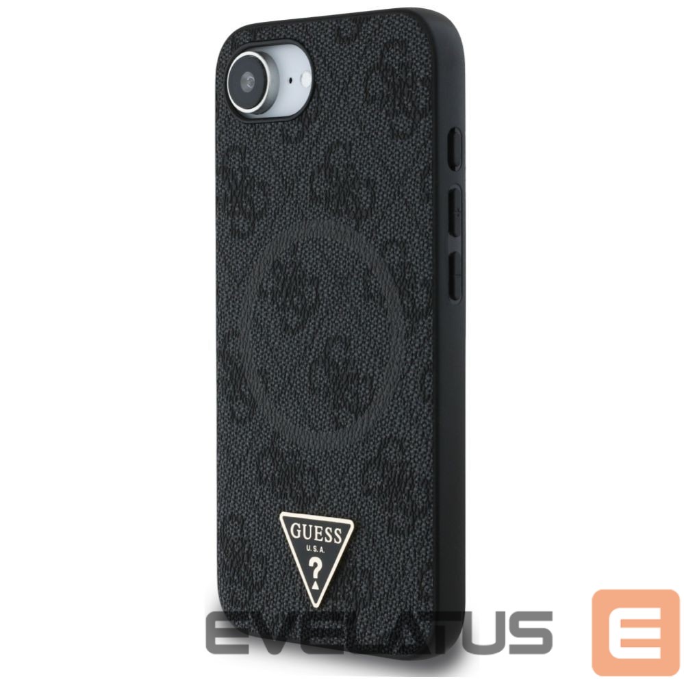 Other goods Guess Guess 4G Ring Triangle Logo MagSafe case for iPhone 16e - black