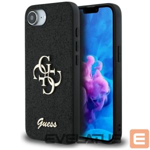Other goods Guess  Guess Fixed Glitter Big 4G case for iPhone 16e - black 