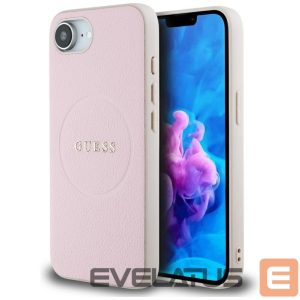 Other goods Guess  Guess Grained Ring MagSafe iPhone 16e Case - Pink 