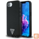 Other goods Guess  Guess Grained Triangle MagSafe case for iPhone 16e - black 