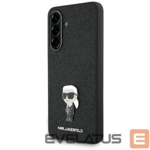 Other goods Karl Lagerfeld  Karl Lagerfeld Fixed Glitter Ikonik Logo Metal Pin Case for Samsung Galaxy A36 - Black 