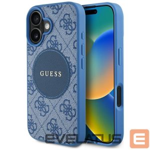 Other goods Guess  Guess 4G Circle Classic Logo MagSafe case for iPhone 16 - blue 