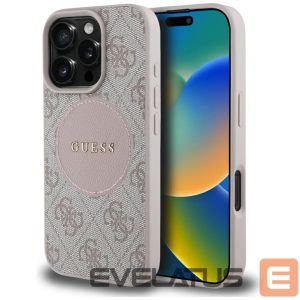 Other goods Guess  Guess 4G Circle Classic Logo MagSafe iPhone 16 Pro Case - Pink 