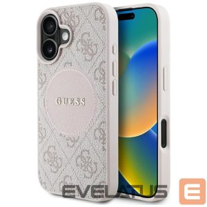 Other goods Guess  Guess 4G Circle Classic Logo MagSafe iPhone 16 Case - Pink 