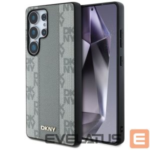 Other goods DKNY  DKNY Leather Checkered Pattern MagSafe Case for Samsung Galaxy S25 Ultra - Gray 