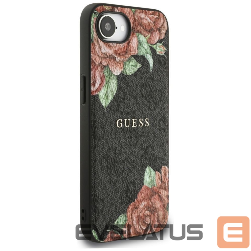 Other goods Guess Guess 4G Flowers Print MagSafe case for iPhone 16e - black