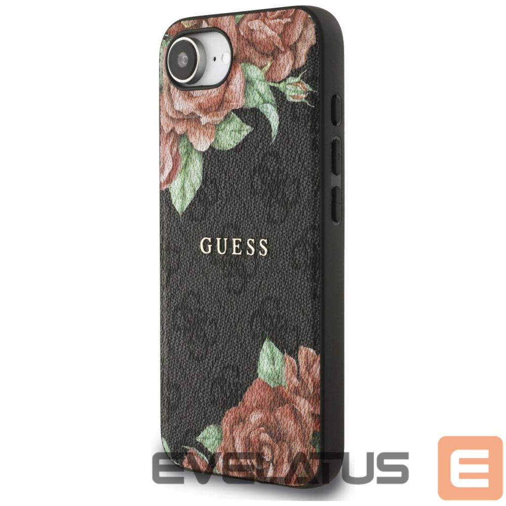 Other goods Guess Guess 4G Flowers Print MagSafe case for iPhone 16e - black
