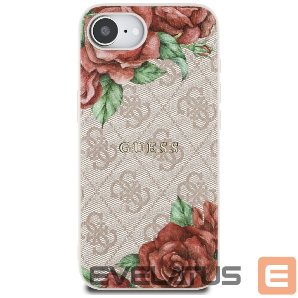 Other goods Guess Guess 4G Flowers Print MagSafe iPhone 16e Case - Pink