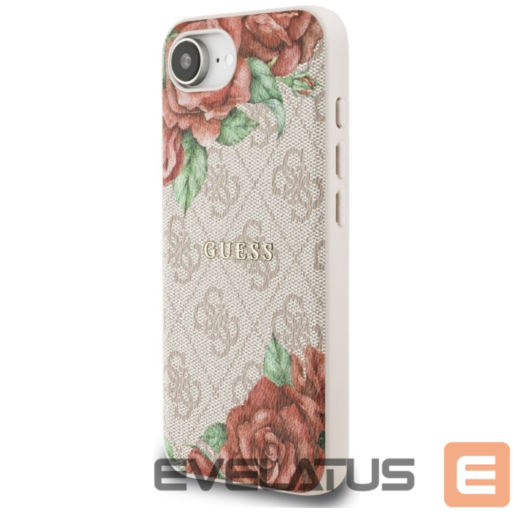 Other goods Guess Guess 4G Flowers Print MagSafe iPhone 16e Case - Pink