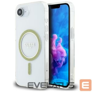 Other goods Guess  Guess IML Glitter Circle MagSafe iPhone 16e Case - Clear 