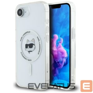 Other goods Karl Lagerfeld  Karl Lagerfeld IML Metal Choupette Head MagSafe iPhone 16e Case - White 