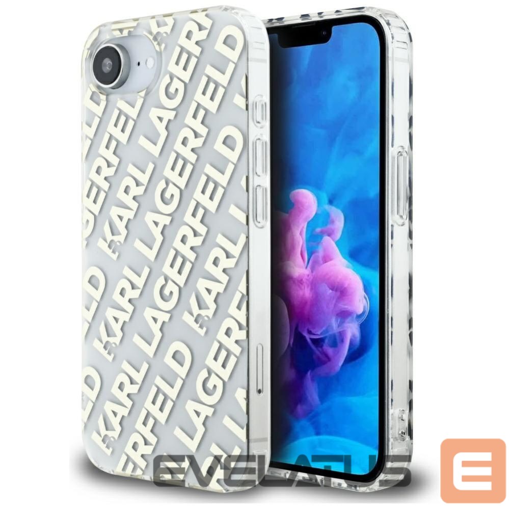 Other goods Karl Lagerfeld Karl Lagerfeld IML Repeat Logo iPhone 16e Case - Gold
