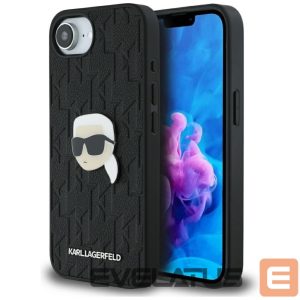 Other goods Karl Lagerfeld  Karl Lagerfeld Monogram Karl Head Pin iPhone 16e Case - Black 