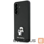 Back panel cover Karl Lagerfeld  Karl Lagerfeld Saffiano Case w/ K&C Metal Logo for Samsung Galaxy A36 - Black 